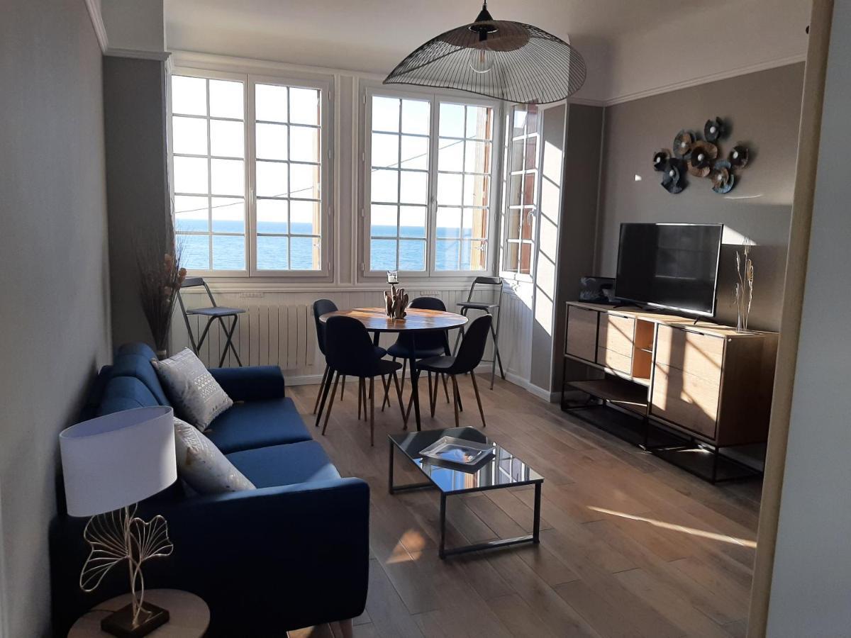 Au Gre Des Marees, Appartement Face A La Mer, Classe 3 Etoiles Ault Exteriér fotografie